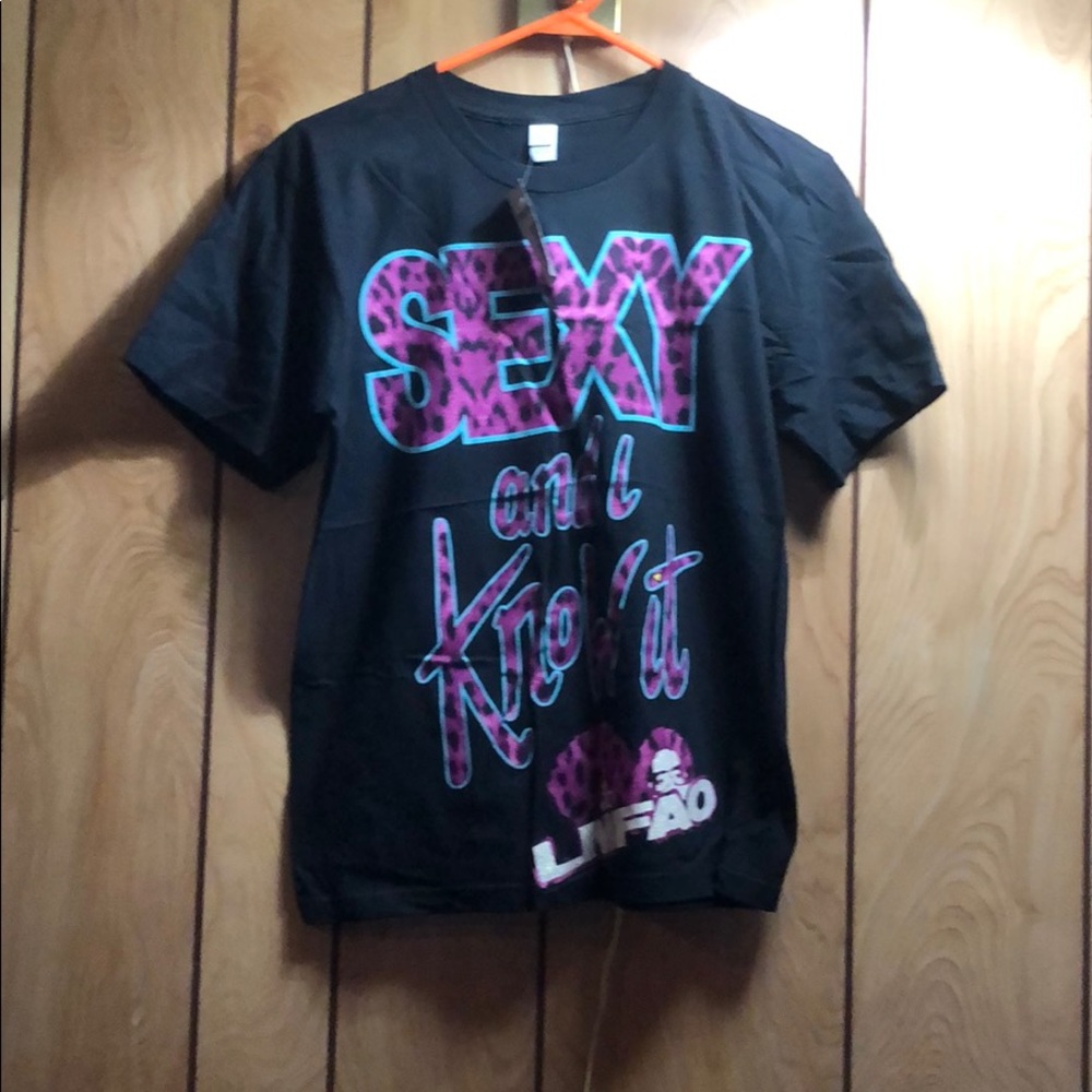 NWT LMFAO Sexy and I Know It Tshirt